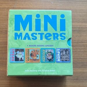 Mini Masters Board Book Set. Art history for babies!!